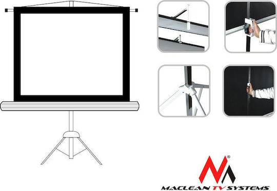 Maclean Energy cu logo-ul imaginii 1:1 200cmx200cm / 112"