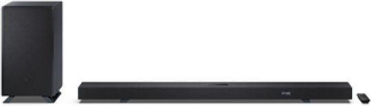Sharp HT-SBW55121 Soundbar 5.1.2 212W cu Telecomanda Negru