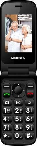 Mobiola MB610 Dual-SIM Handy mit Großen Tasten (Englisches Menü) Rot