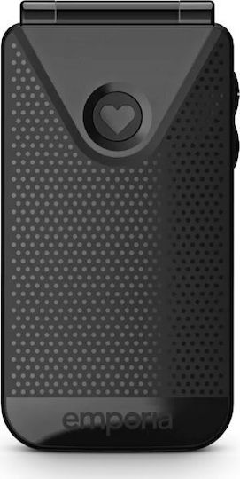 Emporia TALKglam Dual SIM Κινητό με Κουμπιά Μαύρο