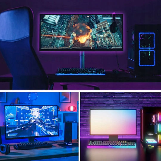 Vention LED Лента 5V RGB Светлина 5м