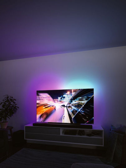 Paulmann LED Strip TV USB 5V RGB Light 1.905m with Power Supply & Remote Control