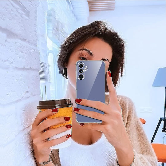 Techsuit Shockproof Clear Umschlag Rückseite Silikon Transparent (Galaxy S10 Lite)