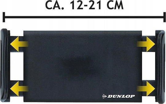 Dunlop Βάση Κινητού Αυτοκινήτου με Ρυθμιζόμενα Άγκιστρα Μαύρη