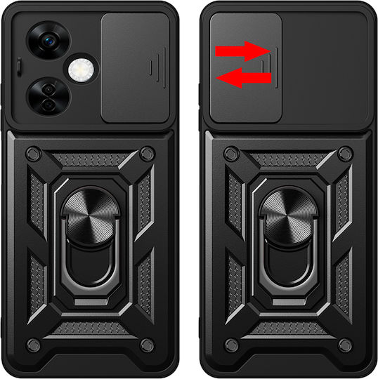 Techsuit Camshield Back Cover Πλαστικό / Σιλικόνης Ροζ Χρυσό (OnePlus Nord CE 4 Lite)