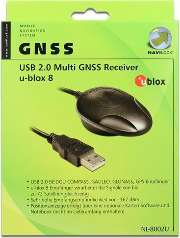 Receptor Multi GNSS Delock Modul GPS 62523
