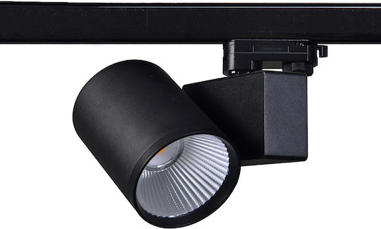Aca Single LED Natural White Spot in White Color