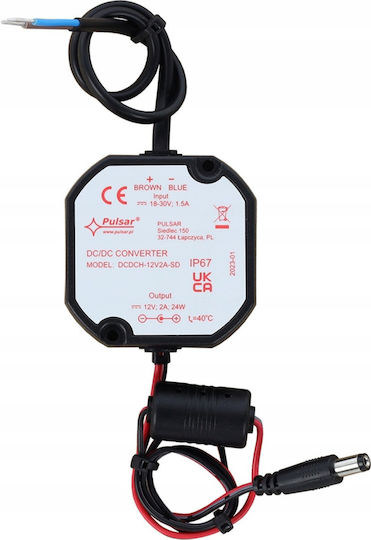 Pulsar Converter for CCTV Systems DCDCH-12V2A-SD