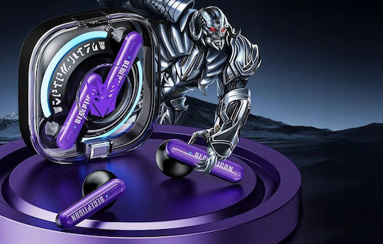 The Transformers TF-T03 In-ear Bluetooth Handsfree Ακουστικά με Θήκη Φόρτισης Bumblebee Garage