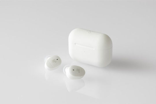 Final Audio AG Cotsubu In-ear Bluetooth Handsfree Ακουστικά με Αντοχή στον Ιδρώτα και Θήκη Φόρτισης Snow