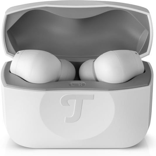 Teufel Airy TWS 2 In-ear Bluetooth Handsfree Ακουστικά με Αντοχή στον Ιδρώτα και Θήκη Φόρτισης Λευκά