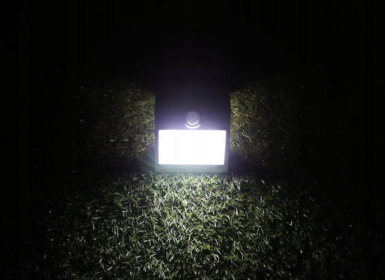 REV LED Butterfly Wall Mounted Solar Light 1.5W with Motion Sensor and Photocell