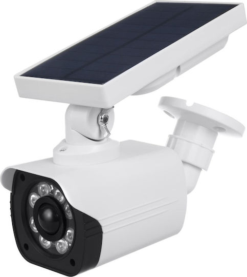 CE ‘RI Solar Light 5W 800lm Red with Motion Sensor and Photocell IP66 85cmx85cmx125cmcm