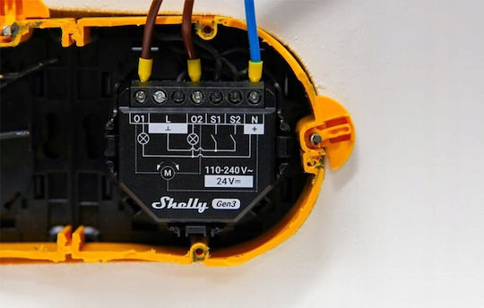 Shelly 2PM Gen3 X4 Smart Switch 2 Channels Wi-Fi Bluetooth & RF 10A 4 Pieces