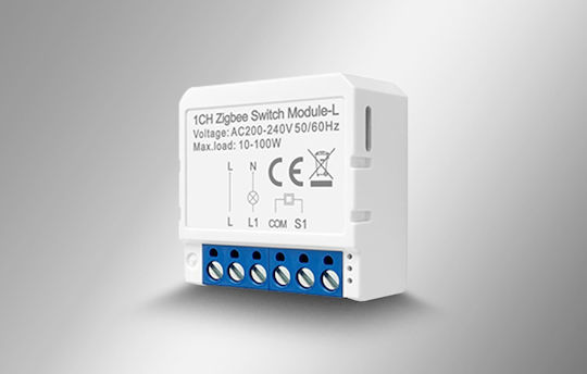 Avatto LZWSM16-W1 Smart Switch 1 Καναλιού ZigBee (χωρίς Ουδέτερο)
