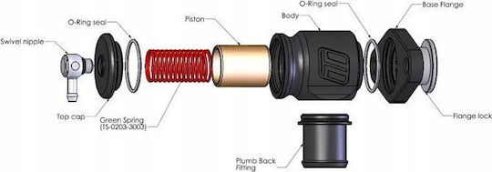 Turbosmart Blow Off Turbosmart Nissan R32 R33 R34 Stagea Kompact Plumb Black