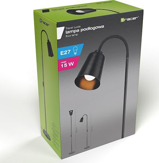 Tracer Lampa de podea Negru