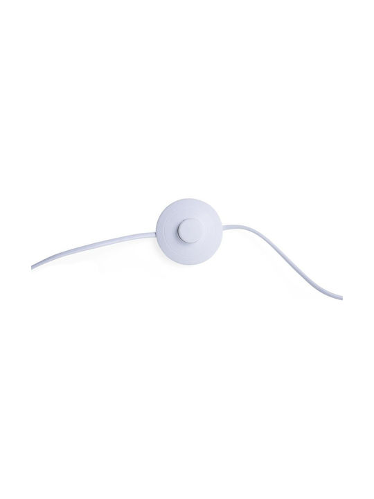 Beliani Floor Lamp White
