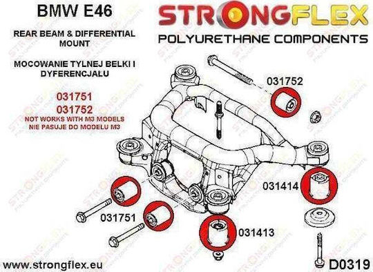 Strongflex Συνεμπλόκ για BMW E46 036119B