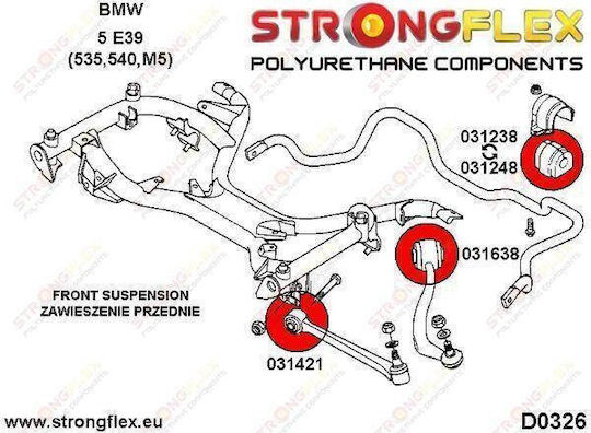 Strongflex Tufișuri Sport pentru BMW Serie 6 031421A