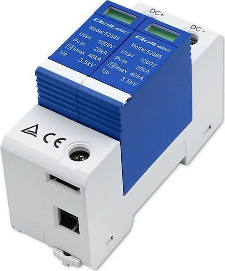 Qoltec Αντικεραυνικό Πίνακα Τύπου T2 Διπολικό