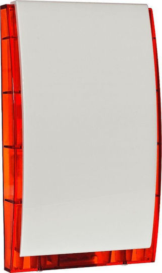 Satel Alarm Siren Batterie Outdoor with Rot Light