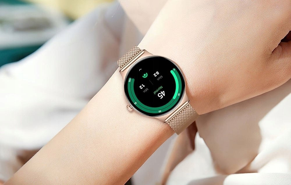 Colmi V89 Smartwatch με Παλμογράφο (Steel Silver)