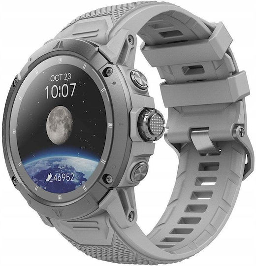 Coros Vertix 2S Titanium 50mm Waterproof Smartwatch with Heart Rate Monitor (Moon)