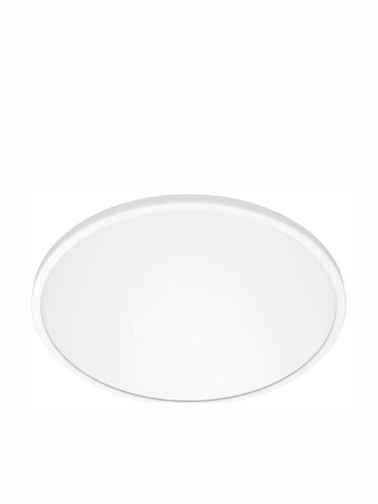 Philips Στρογγυλό Χωνευτό LED Panel 36W με Θερμό Λευκό Φως 55εκ.