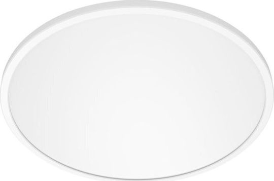 Philips Στρογγυλό Χωνευτό LED Panel 36W με Θερμό Λευκό Φως 55εκ.