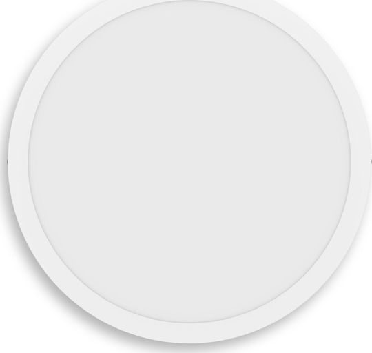 Philips Magneos Στρογγυλό Εξωτερικό LED Panel 20W με Θερμό Λευκό Φως 2700K 28.6εκ.