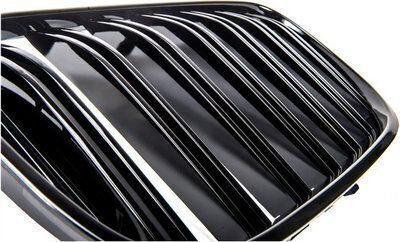Mtuning Спортна Решетка Двойни Ленти Гланц Черен Bmw 7 G11 G12 Преди Фейслифт 2015-2019