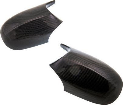 Mtuning Side Mirror Cover Kit Carbon Look BMW 1 E81 E82 E87 E88 3 E90 E91 E92 E93 Facelift 2010-2012