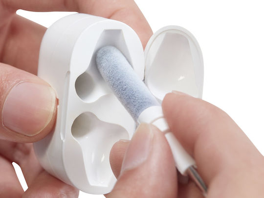 Sandberg Cleaning Set in White color for Apple AirPods 1 / AirPods 2
