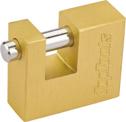 Top Tools Bronze Padlock Brass with Key 90mm 1pcs