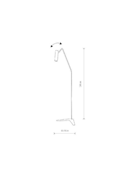 Spot Light Στρογγυλό Γύψινο Χωνευτό Σποτ με Ντουί GU10 Λευκό 1τμχ