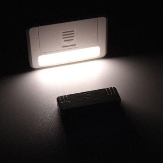 Techly LED Осветление Превключвател за гардероби с Фотоклетка и Самозалепваща лента за монтаж 1бр