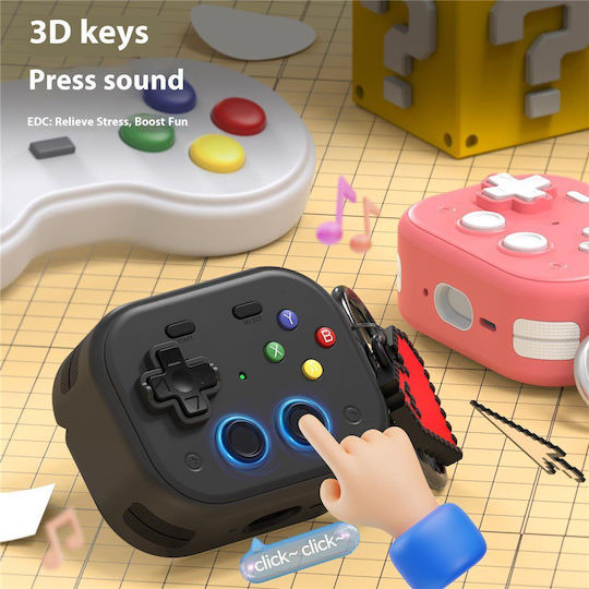 Console Hülle Kunststoff in Schwarz Farbe für Apple AirPods Pro 3