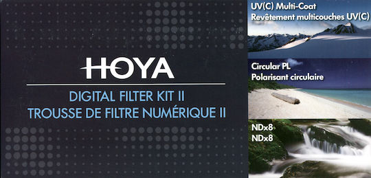 Hoya Digital Filter Kit II CPL / ND / UVFilter Kit 52mm for Camera Lenses