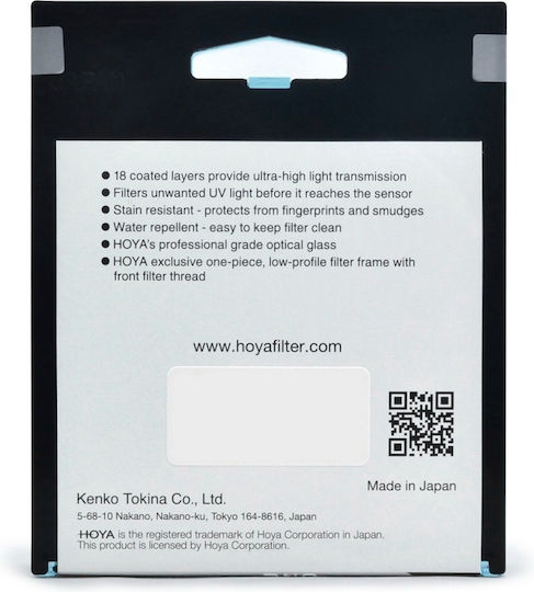 Hoya Fusion One Next Filter UV 49mm for Camera Lenses