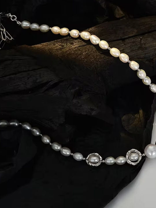 Colier cu Perle & Zirconiu