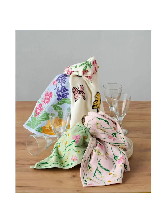 Kentia Teleria Prosop din 100% Bumbac în Culoarea Bej 40x60cm