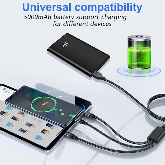 Iuni H8 Cameră Spy Power Bank Full HD 32GB 5000mAh Wi-Fi Vedere Nocturnă Detectare Mișcare