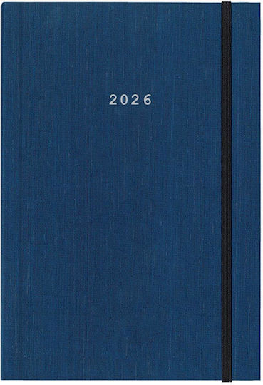 Next Diary 2026 Metallic Daily Bound Brown 14x21cm