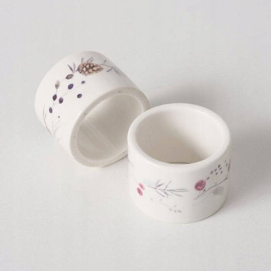 Boltze Set Ornamente de Crăciun Șervețele Ceramice 2buc