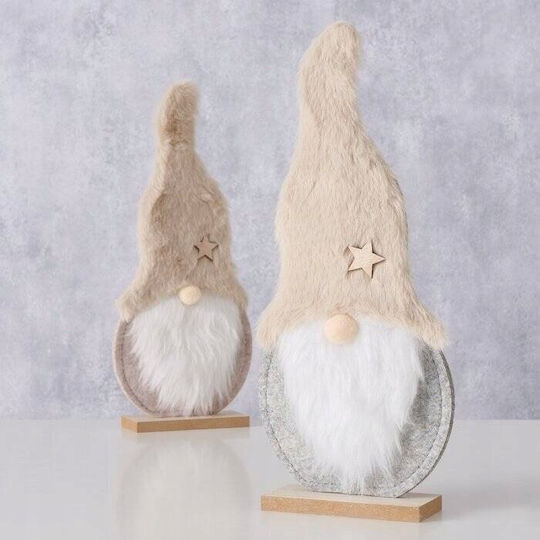 Boltze Weihnachtliche Stoff Figur Zwerge Höhe 29cm