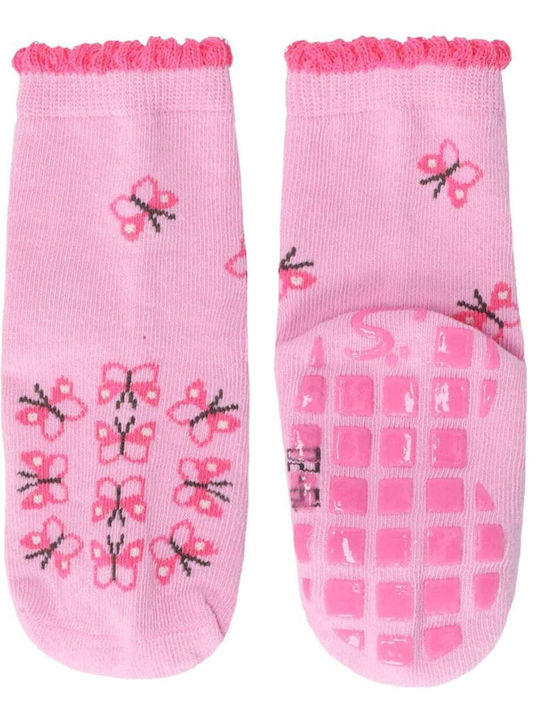 Sterntaler Kids' Socks Non-Slip Pink