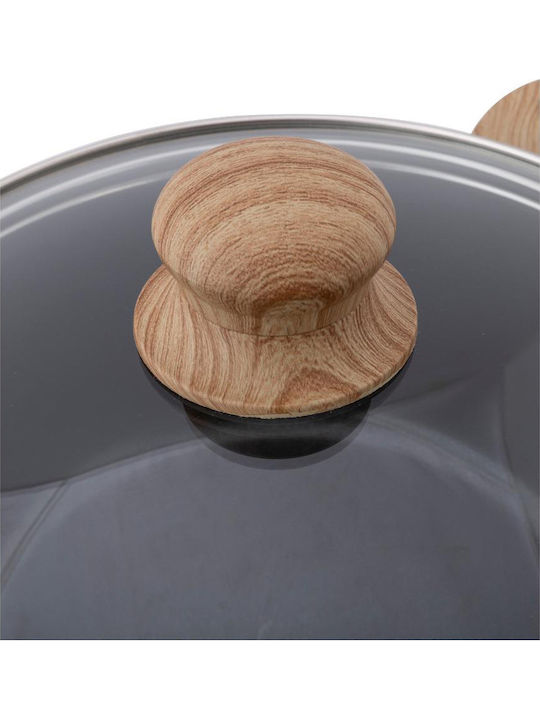 Lamart Cookware Set of Aluminum with Non-stick Coating 5pcs