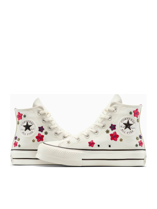 Chuck Taylor All Star Flatforms Sneakers Beige