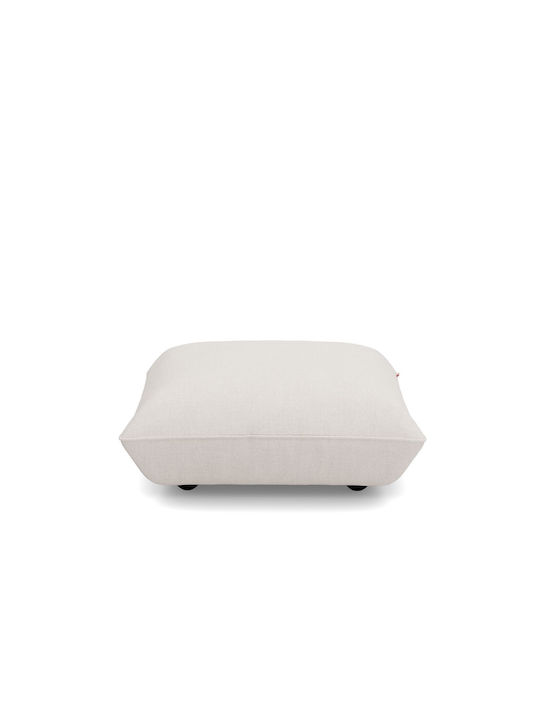 Bean Bag Chair Sumo Stool Creme 108x108x44cm